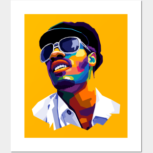 Stevie Wonder Wpap Art Posters and Art